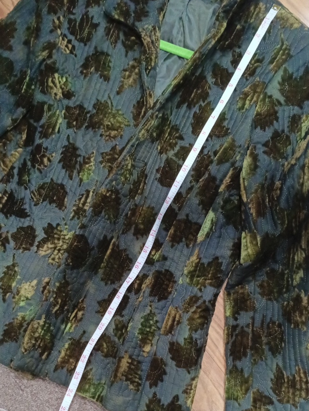 Harve Benard Brown and Tan Floral Blazer - Picture 9 of 9